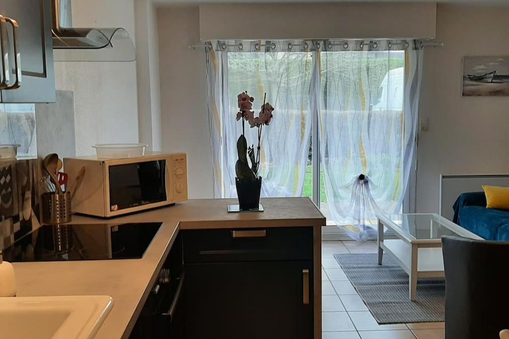Hyper Centre De Sarzeau, Grand Appartement Au Calme Avec Jardinet Экстерьер фото